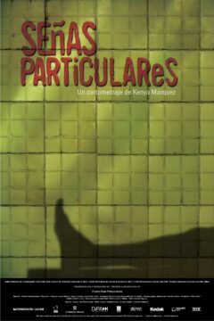 cartel del cortometraje Señas Particulares