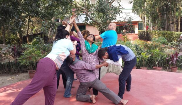 Jana Sanskriti, un teatro en el campo.