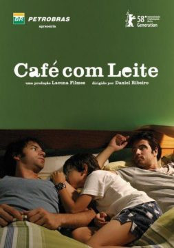 Cartel de Café con Leche con su título original: Café com Leite.