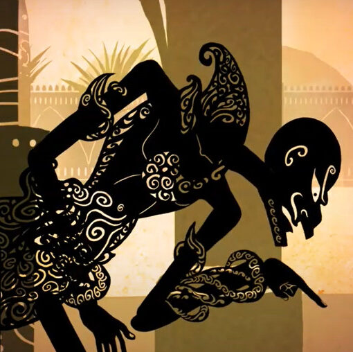 El emperador señalando a Si Lunchai