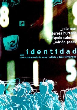 cartel del cortometraje identidad de 2007.