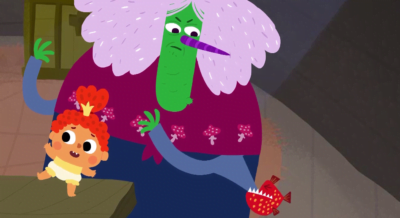 La bruja y el bebé